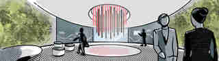illustration architecture spaces concept vision digital installation conceptart 03